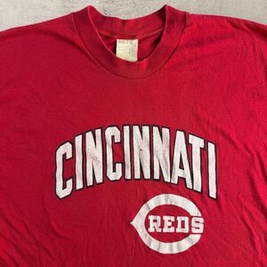Vintage Cincinnati Reds Shirt Men’s XXL Single Stitch 90s MLB Made In USA *READ*